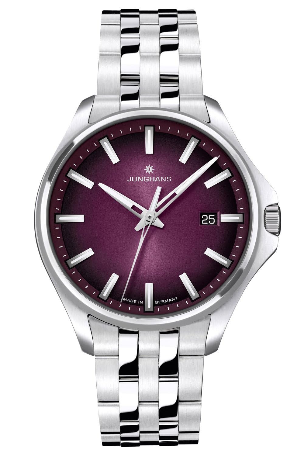 Жіночий годинник Кварц JUNGHANS Meister S Violett 35 мм 47/4532.44, фото №1
