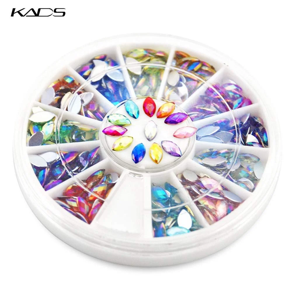 KADS Кольорові Плоскі 3D Камінці у Колесі, фото №4