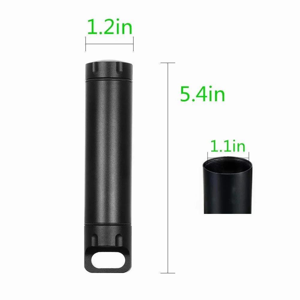 EDC Водонепроникна капсула-контейнер для зберігання таблеток, герметична, фото №3