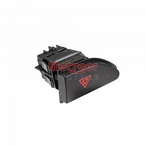 Выключатель аварийной сигнализации METZGER 09161071 GREENPARTS для RENAULT DACIA - Фото 1