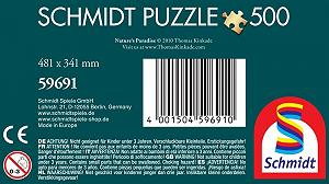 Пазл Schmidt Spiele Thomas Kinkade Nature's Paradise 500 деталей в жестяной коробке synthetic.ua - Фото 1