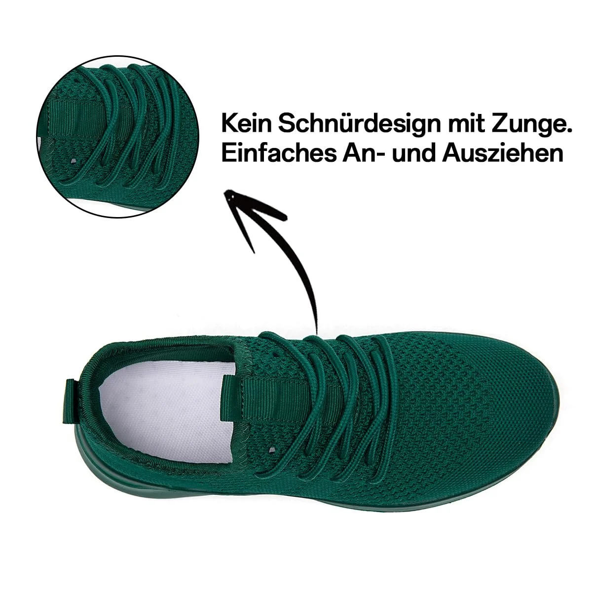 Кросівки UROMGV Чоловічі Спортивні Сліпони Взуття для тенісу Взуття для хайкінгу Взуття для бігу, фото №4 Кросівки UROMGV Чоловічі Спортивні Сліпони Взуття для тенісу Взуття для хайкінгу Взуття для бігу, фото №4