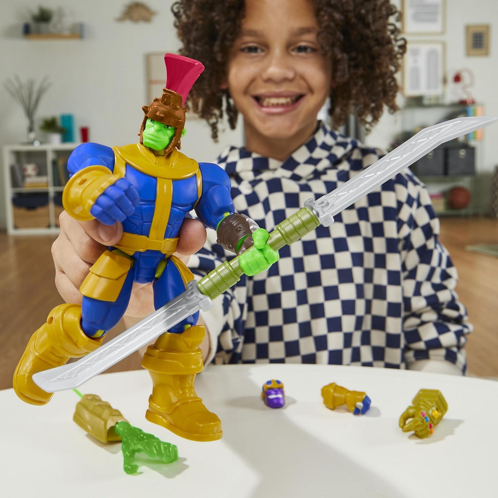 Фігурка Hulk Marvel MixMashers Deluxe з аксесуарами, фото №10