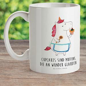 Дитяча Чашка Mr. & Mrs. Panda Єдиноріг Кухня Фея Пластик 300 мл synthetic.ua - Фото 1