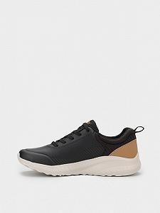 Кроссовки Skechers Bobs Squad Chaos 117235BLK Черный Размер 11 (41) synthetic.ua - Фото 1