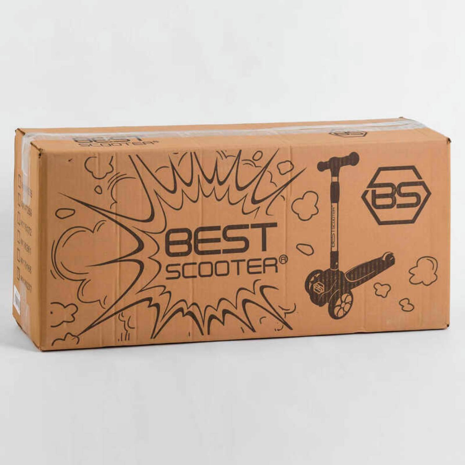 Самокат трьохколісний Best Scooter 3 колес PU з світлом 60 кг Multicolor 106834, фото №6