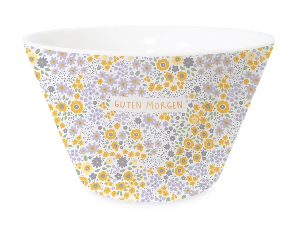 Миска Grafik-Werkstatt Workshop для хлопьев, фарфоровая, Good Morning, фото №1