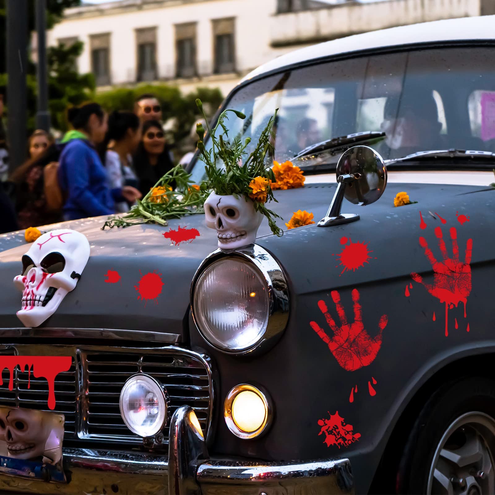Наклейки KUUQA Bloody Handprint Хелловін ПВХ 4 шт., фото №6 Наклейки KUUQA Bloody Handprint Хелловін ПВХ 4 шт., фото №6