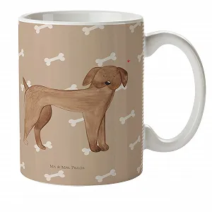 Дитяча Кружка Mr. & Mrs. Panda Собака Німецький дог, Пластикова Кружка - Фото 1