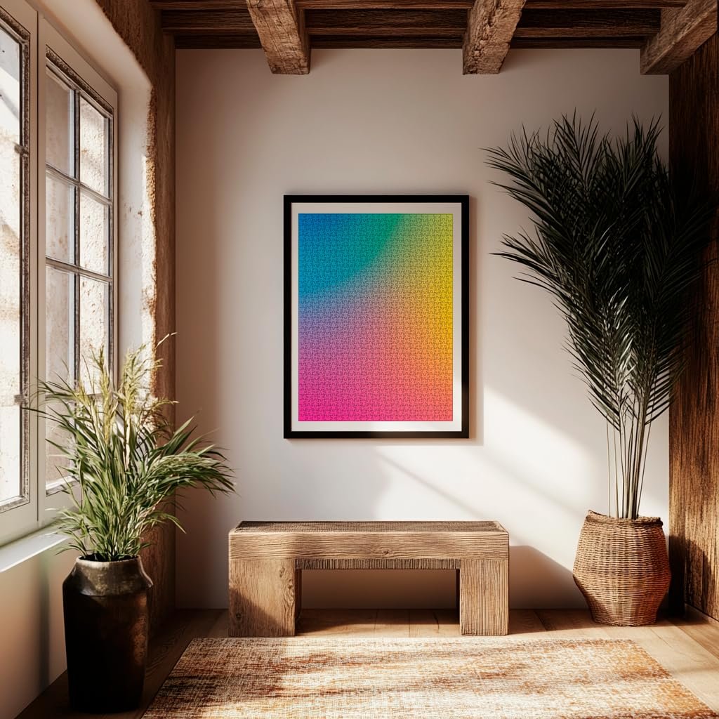 Пазл Gradient (01 Multicolor) 1000 деталей 50 x 70 см, фото №2 Пазл Gradient (01 Multicolor) 1000 деталей 50 x 70 см, фото №2