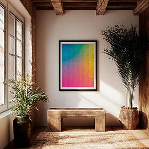 Пазл Gradient (01 Multicolor) 1000 деталей 50 x 70 см synthetic.ua - Фото 1