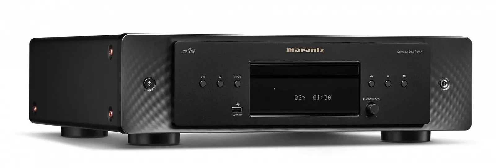 HiFi CD-проигрыватель Marantz CD60, CD-проигрыватель с аудио высокого разрешения, цифро-аналоговый преобразователь, схема Marantz HDAM, усилитель для наушников, фото №1