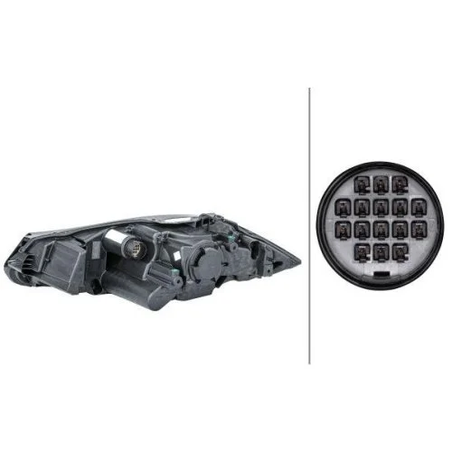 Основная фара HELLA 1ZS 354 815-021 для JAGUAR правая, фото №2