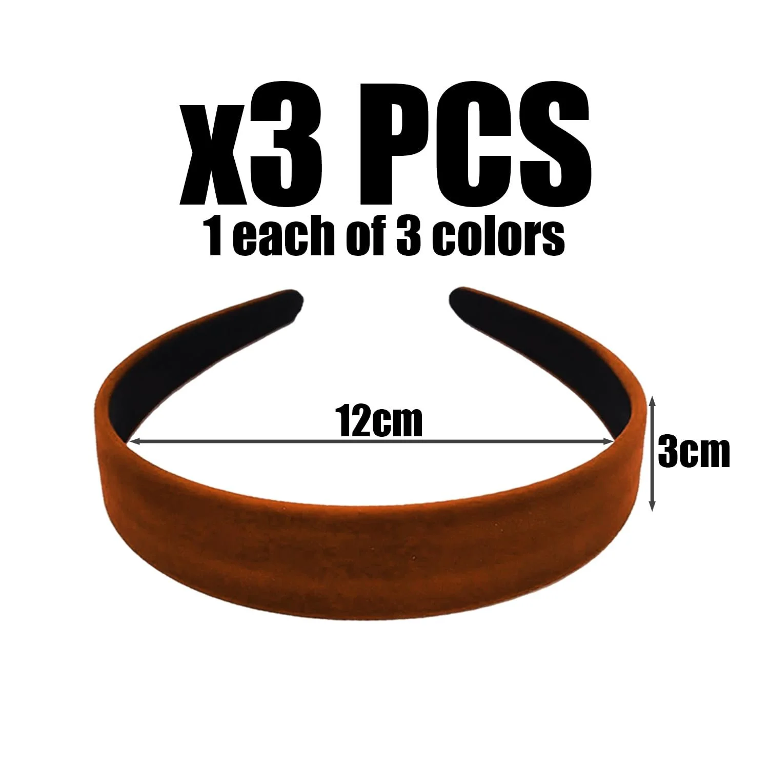 Обруч на голову оксамитова Широка, фото №2 Обруч на голову оксамитова Широка, фото №2