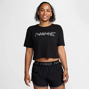 Футболка Nike W NK PRO SS CRP TEE FA24 S - Фото 1