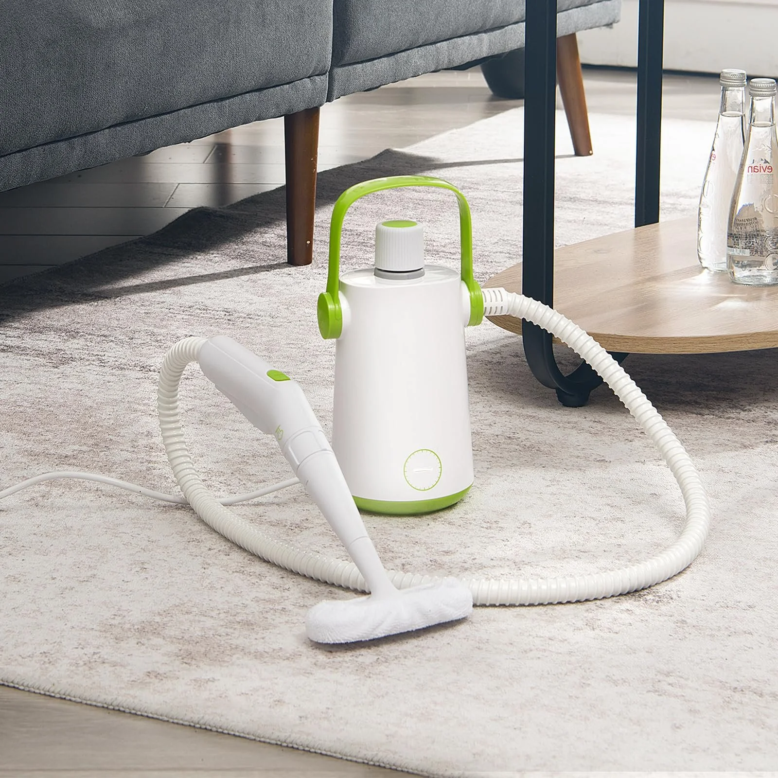 Пароочисник ручний SOARS 1000 W 300 ml 3 Bar Green, фото №3 Пароочисник ручний SOARS 1000 W 300 ml 3 Bar Green, фото №3