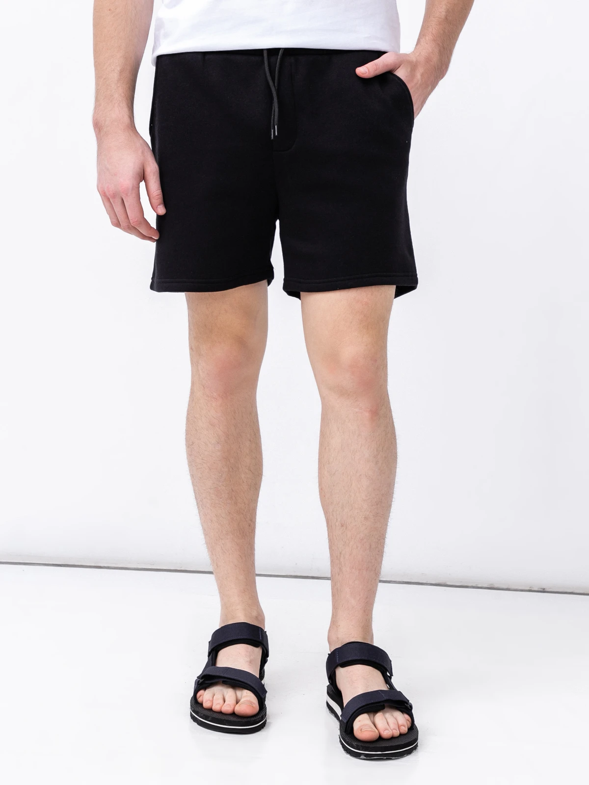 Шорты Jack&Jones SWEAT SHORTS GMS 12190247 Черный M, фото №1