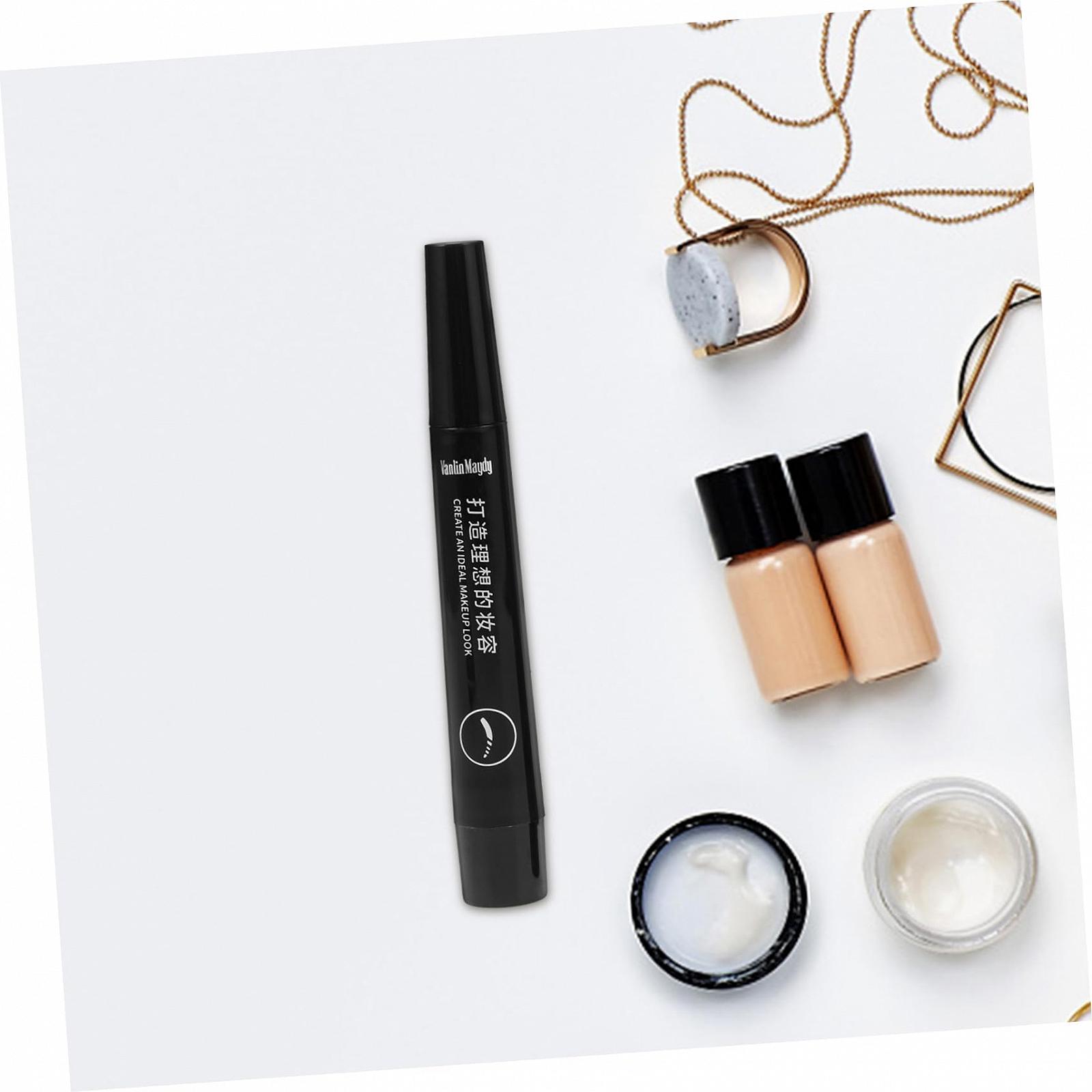 Олівець Beavorty 4 Stück Augenbrauenstift Anti-Schweiß Strichstifte Black, фото №6