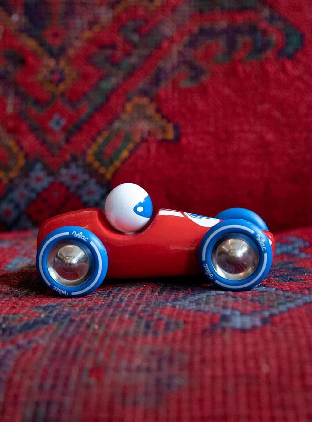 Автомобіль Vilac 2247R Великий Гоночний Червоний, фото №9