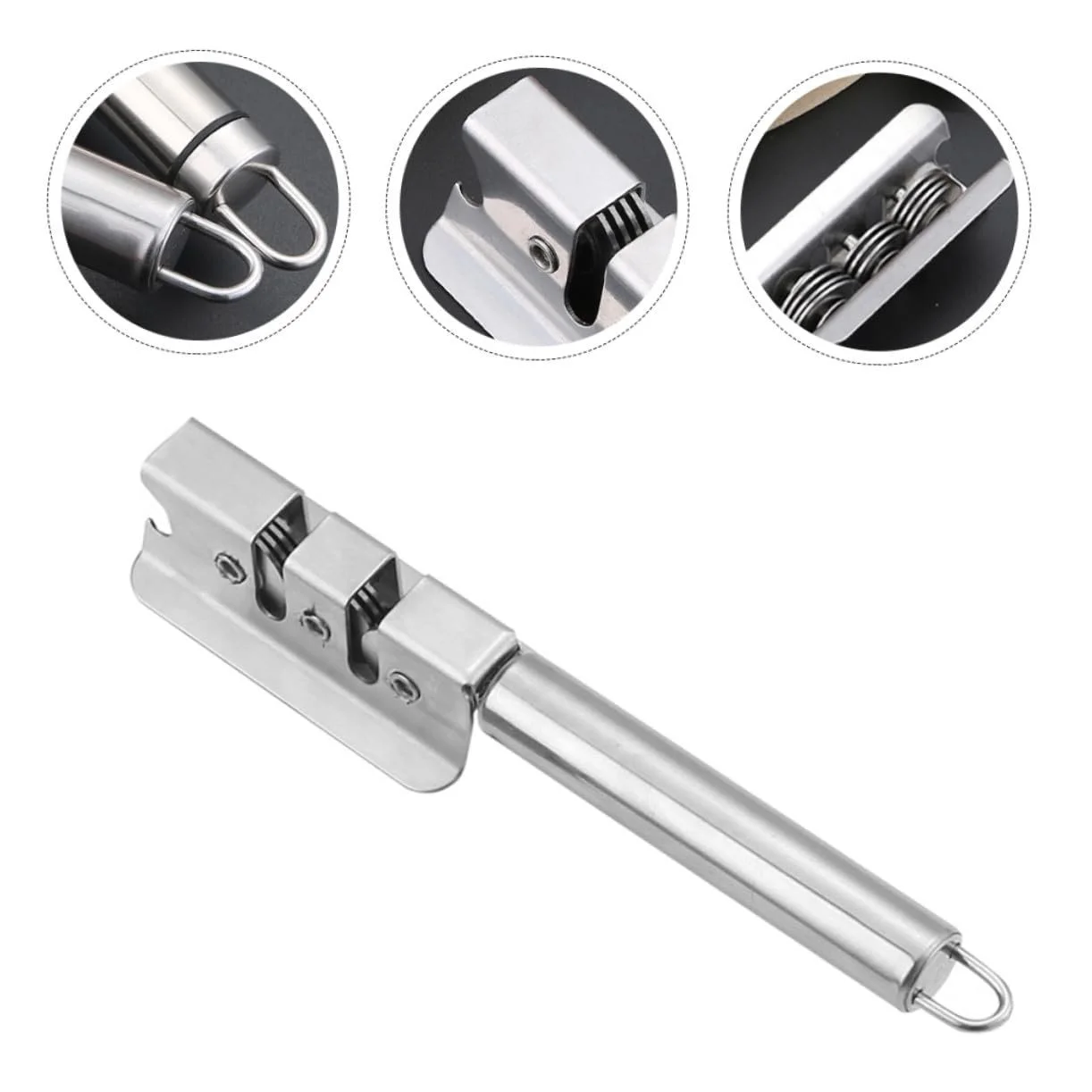 Точилка для ножів Kompakter компактна нержавіюча сталь ергономічна безпечна, фото №9