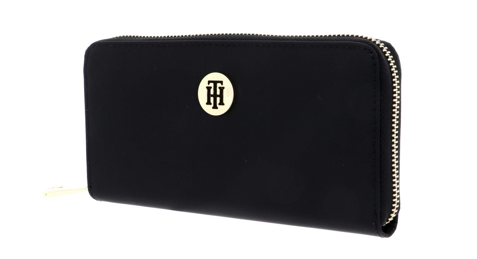 Кошелек TOMMY HILFIGER Poppy Large Zip Around Черный, фото №1