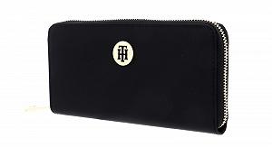 Кошелек TOMMY HILFIGER Poppy Large Zip Around Черный - Фото 1