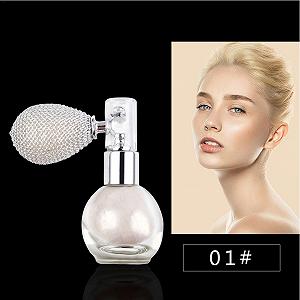 Хайлайтер Loose Powder Spray Highlighter, Гліттер Пудра Спрей для волосся, обличчя, тіла synthetic.ua - Фото 1