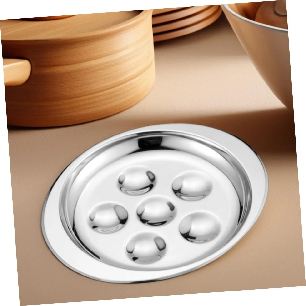 Форма для запікання равликів та яєць на 6 комірок набір 2 шт, фото №5