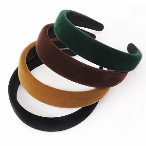 Обруч DRESHOW для жінок та дівчат, 4 штуки, вузлова, широка, в стилі бохо, нековзка synthetic.ua - Фото 1