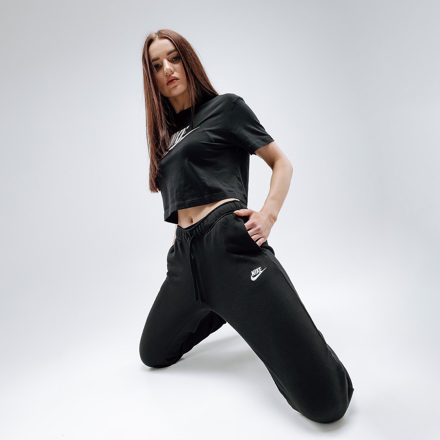 Штани Nike W NSW CLUB FLC MR PANT STD XS, фото №4