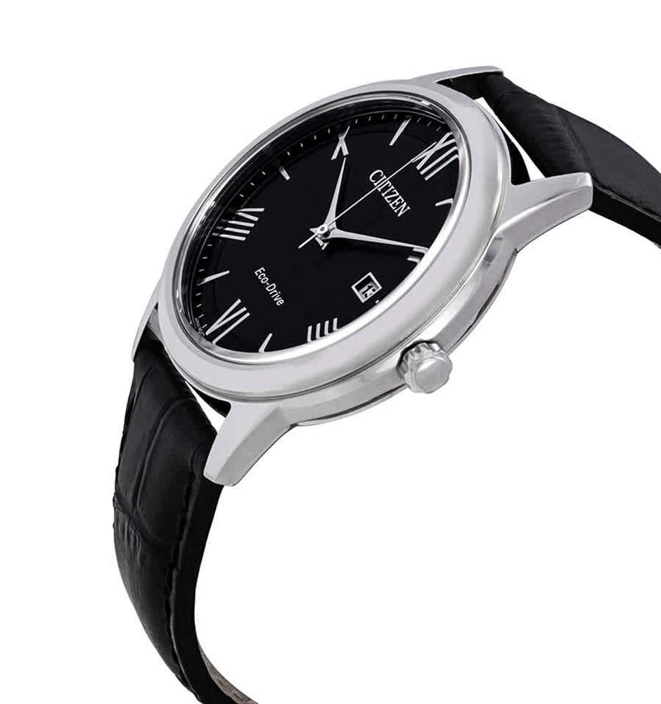 Годинник CITIZEN AW1231-07E Чоловічий Аналоговий Кварцовий з Ремінцем зі Шкіри, фото №2