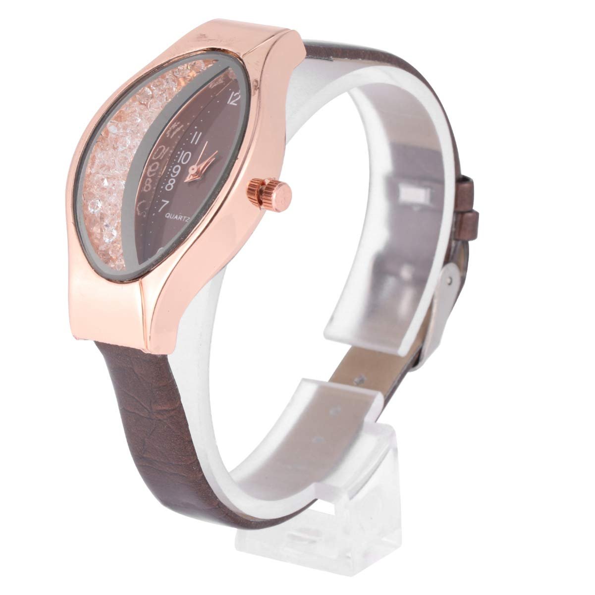 Кварцевые часы LIFKOME Женские Коричневый, коричневый, Ремешок, фото №1 Кварцевые часы LIFKOME Женские Коричневый, коричневый, Ремешок, фото №1