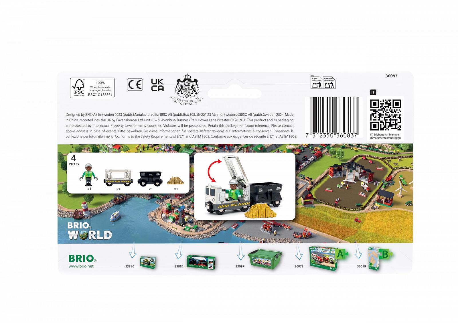 Іграшковий потяг BRIO World 36083 Special Edition 2024, фото №5