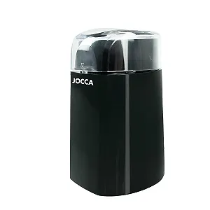 Электрическая кофемолка JOCCA 60 г, лезвия из нержавеющей стали, мощный двигатель переменного тока для кофе, специй, семян и орехов synthetic.ua - Фото 1