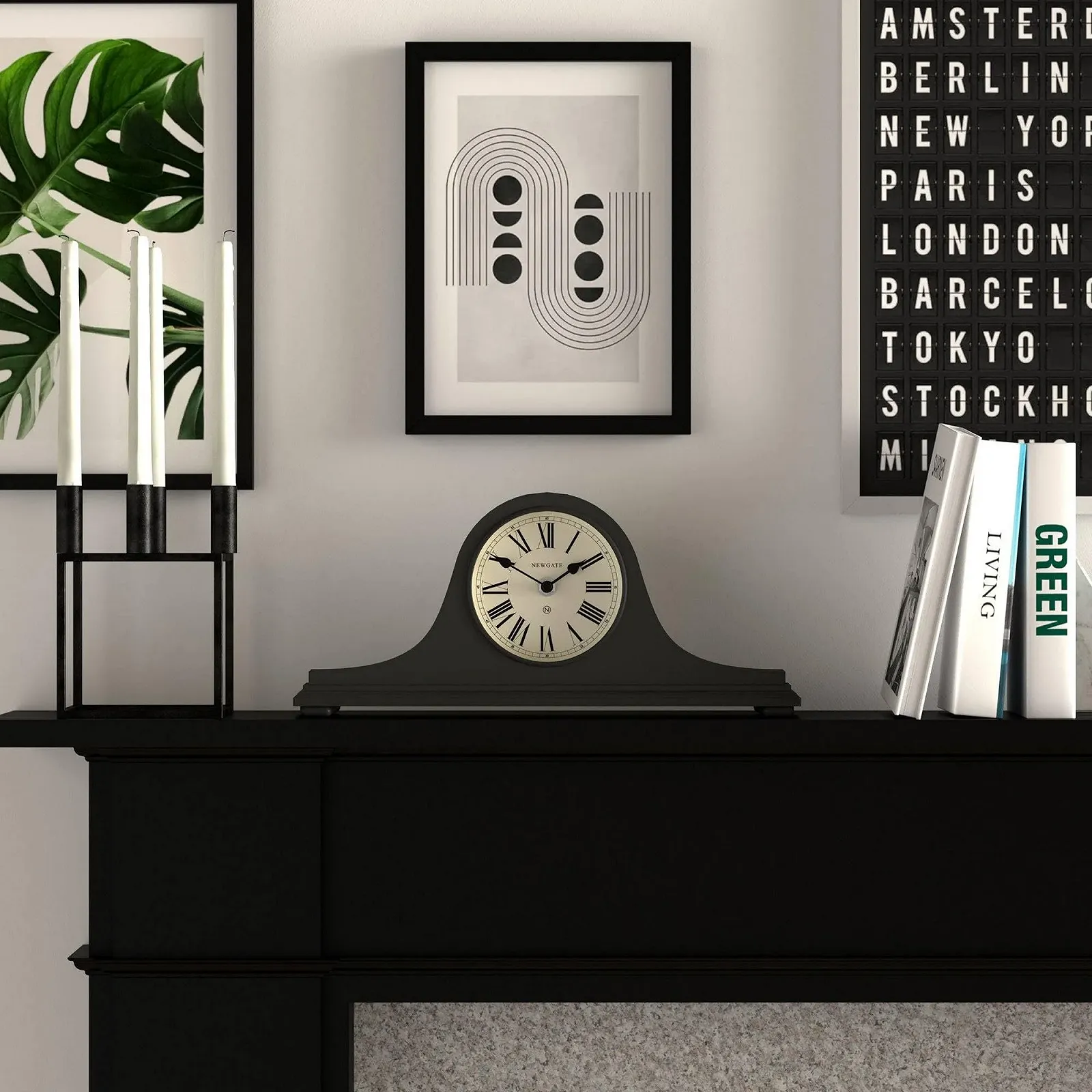 Настільний годинник NEWGATE Time Machine Класичний Dark Grey, фото №3