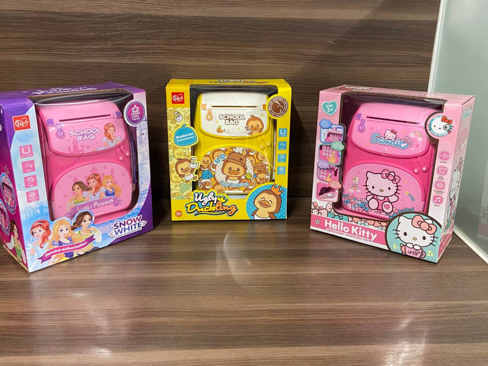 Электронная копилка-сейф Рюкзак Bambi WF-3008CX Ugly Duckling, фото №2 Электронная копилка-сейф Рюкзак Bambi WF-3008CX Ugly Duckling, фото №2