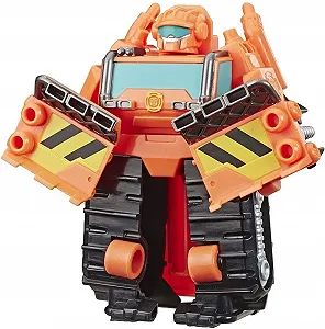 Фігурка Transformers Playskool Heroes Rescue Academy Wedge The Construction-Bot 11,5 см Сіра - Фото 1