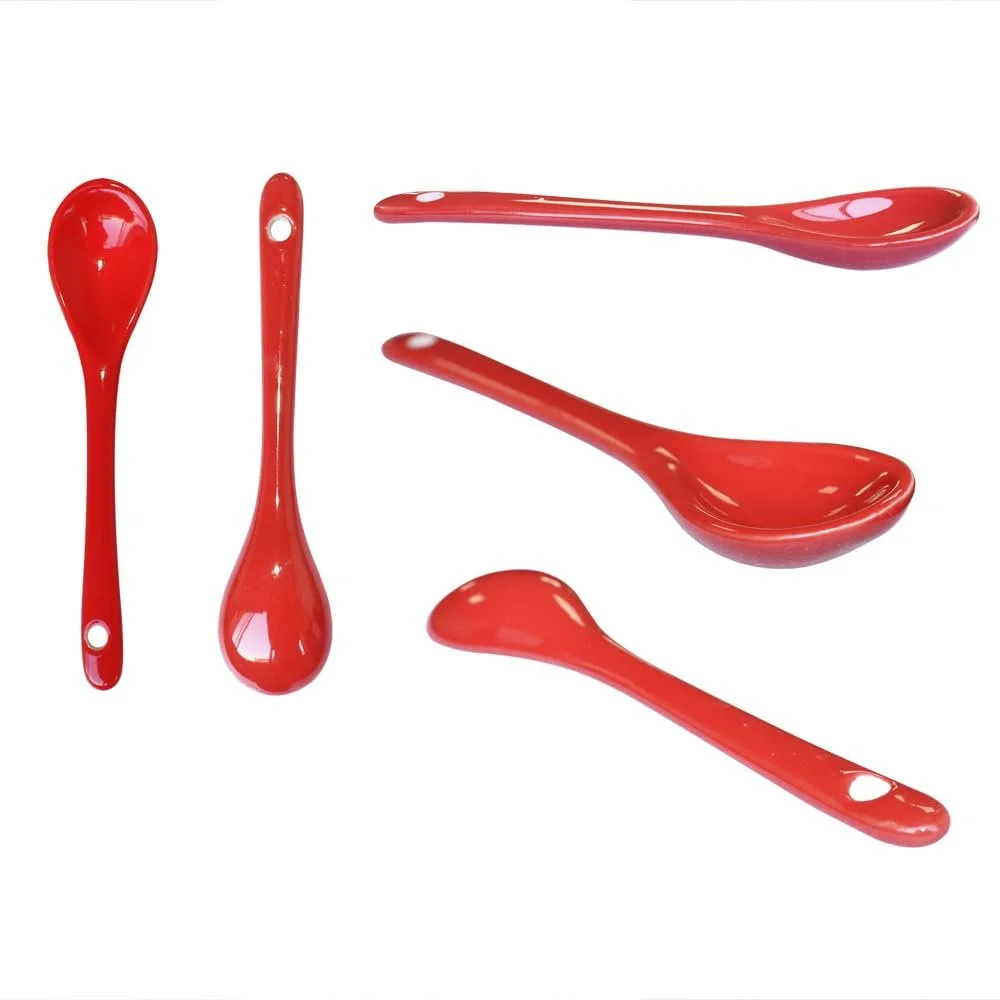 Ложка Фарфор 12 кольорів Керамічні, фото №2