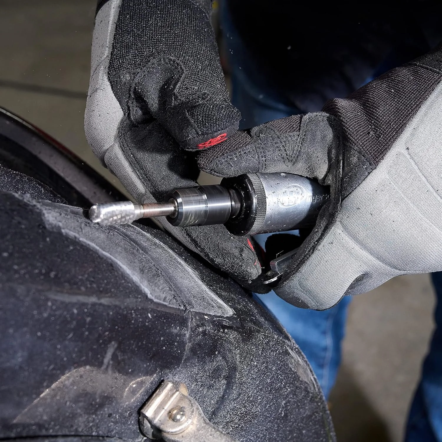 Пневматична шліфувальна машина Ingersoll Rand 307B-M Сріблястий, фото №5 Пневматична шліфувальна машина Ingersoll Rand 307B-M Сріблястий, фото №5