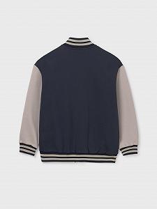 Куртка-бомбер Mayoral Флис для мальчиков Темно-синий цена на synthetic.ua - Фото 1 Куртка-бомбер Mayoral Флис для мальчиков Темно-синий synthetic.ua - Фото 1