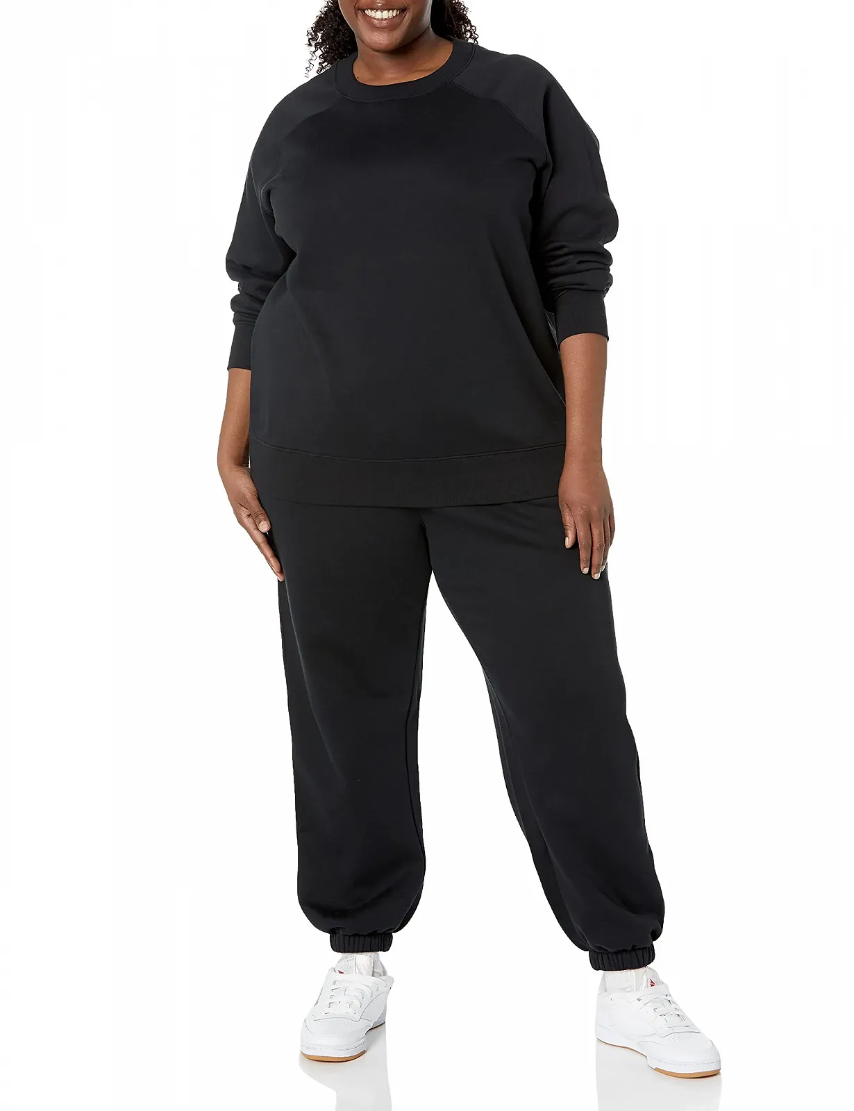 Жіночий світшот Amazon Essentials з довгими рукавами, круглим вирізом і вільним кроєм, фото №7 Жіночий світшот Amazon Essentials з довгими рукавами, круглим вирізом і вільним кроєм, фото №7