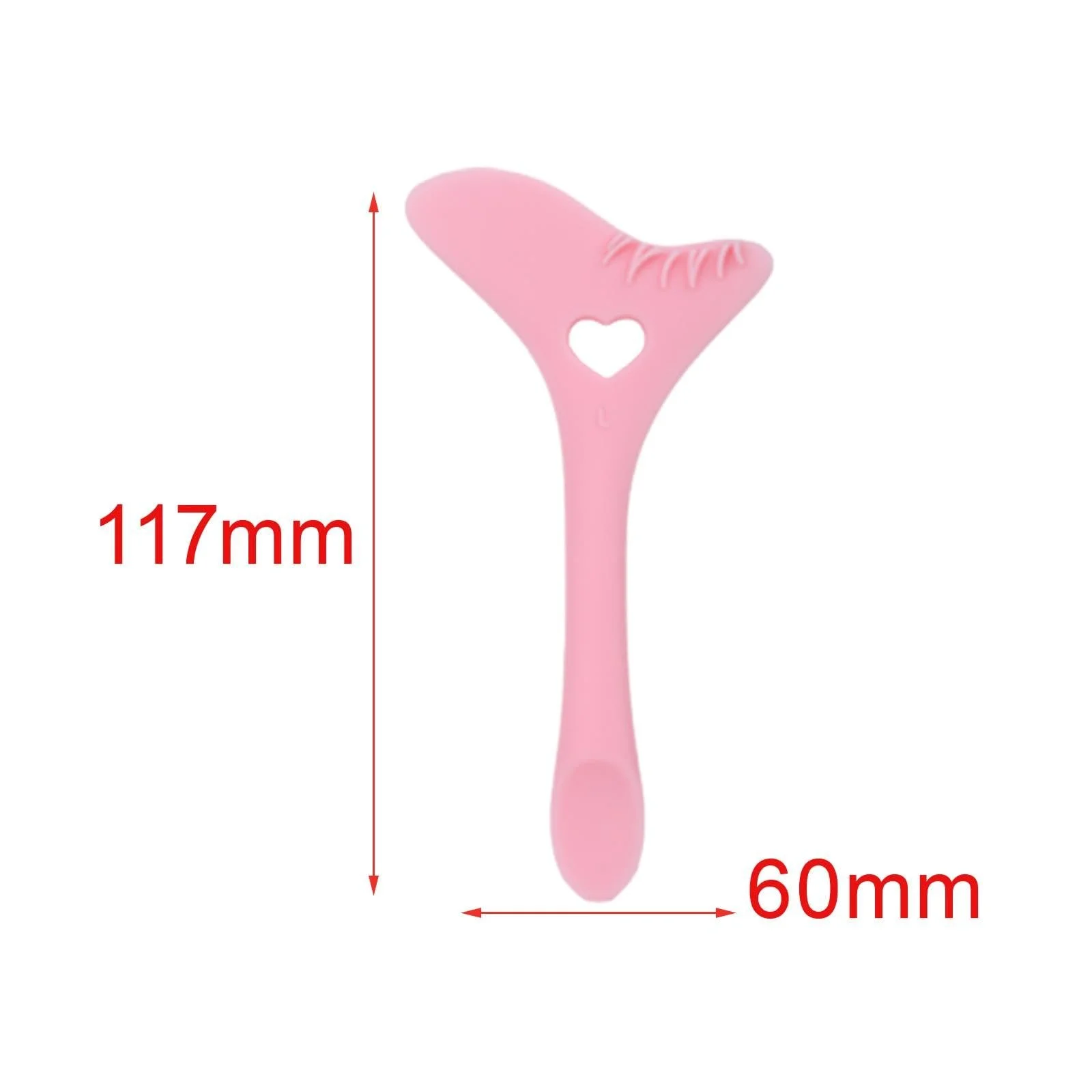 Инструмент Трафареты для стрелок Многофункциональный инструмент для макияжа для ресниц Розовый, фото №3