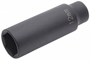 Головка ударна SW-Stahl 1/4", 12 мм, екстраглибока - Фото 1