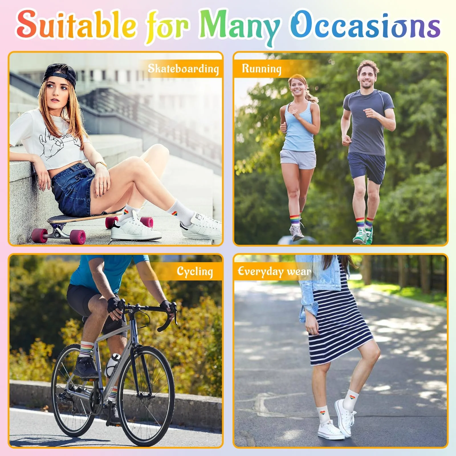 Шкарпетки Pride (3 пари), фото №6 Шкарпетки Pride (3 пари), фото №6