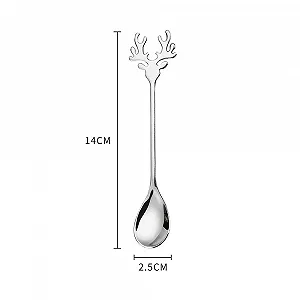Ложка Кофейная из нержавеющей стали synthetic.ua - Фото 1