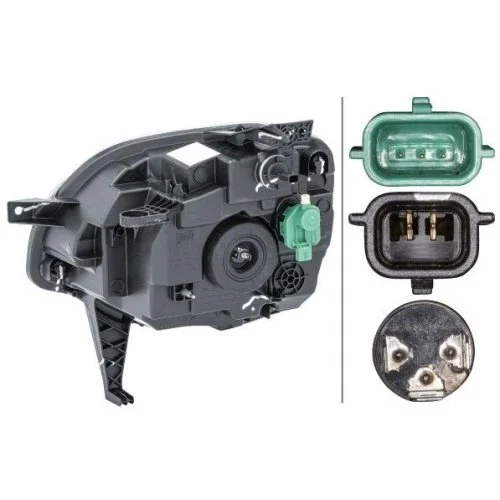 Фара головного света HELLA 1LD 011 561-041 для RENAULT правая, фото №2