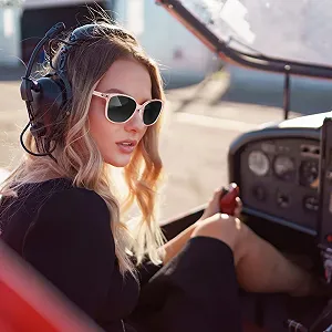 Сонцезахисні окуляри Cateye Face Shadow Поляризовані з UV400 захистом Металева декорація Сучасні Надлегкі Для вулиці ціна на synthetic.ua - Фото 1 Сонцезахисні окуляри Cateye Face Shadow Поляризовані з UV400 захистом Металева декорація Сучасні Надлегкі Для вулиці synthetic.ua - Фото 1