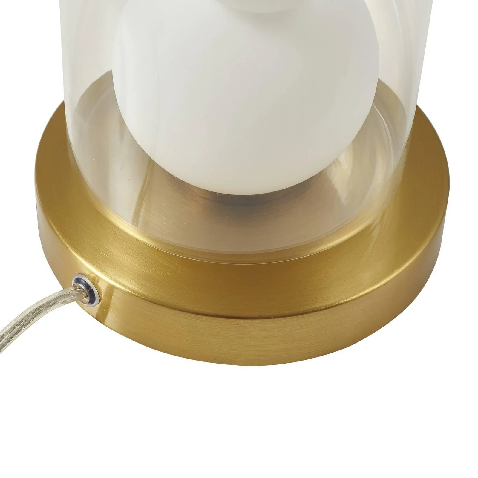 Настільна лампа Lindby Kupla Modern 1 лампа G9 прозоре скло, фото №9