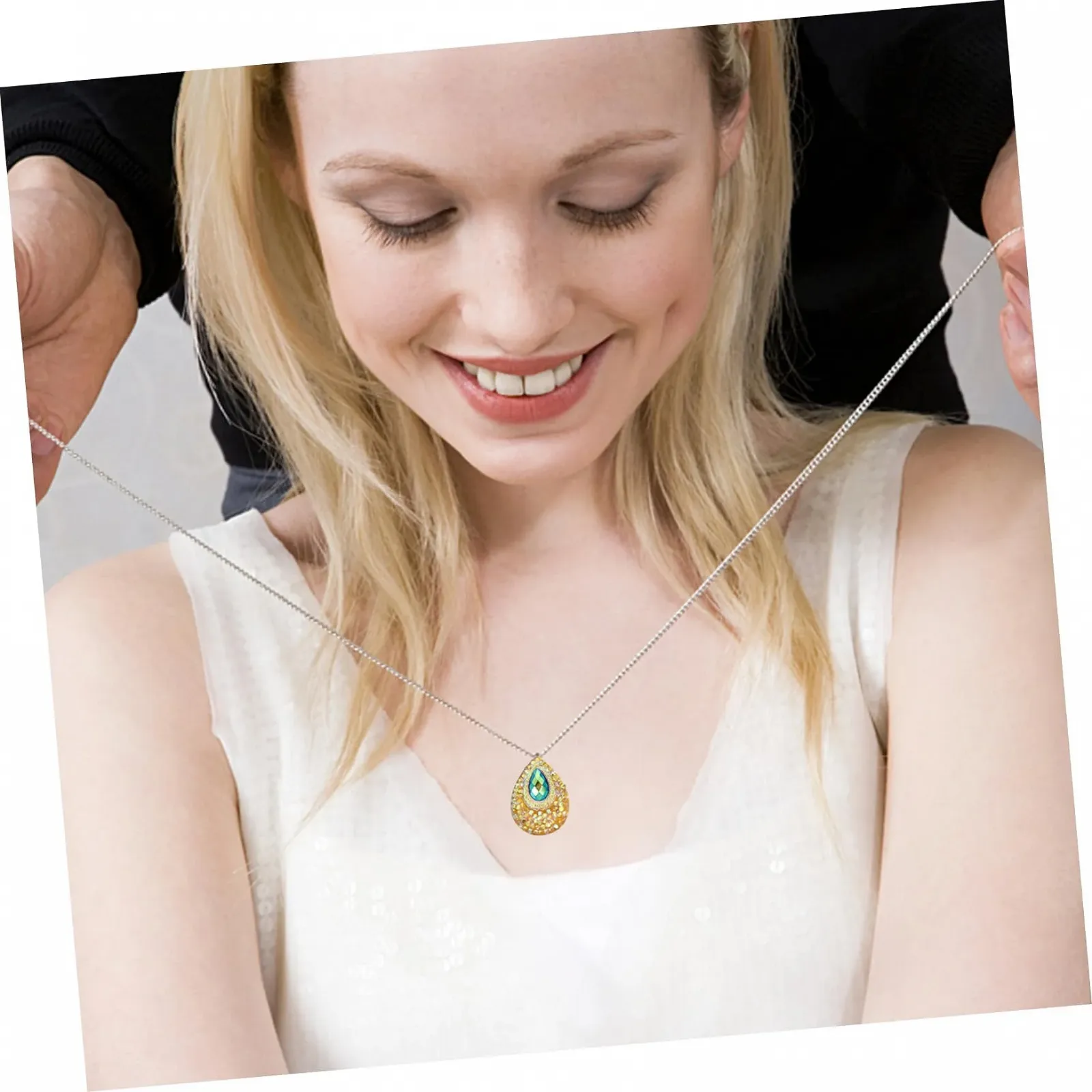 Стразы каплевидные PHENOFICE, 100 шт, фото №7