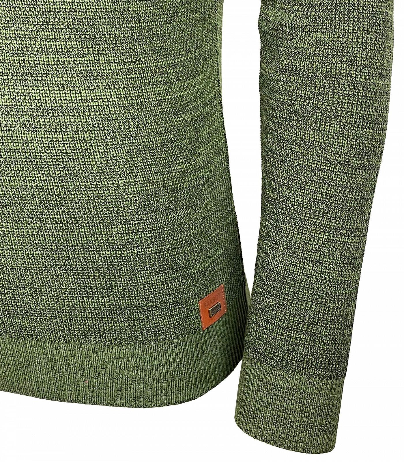Джемпер Baxboy Slim Fit з V-подібним вирізом BB-52205 Чорний, фото №4